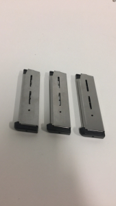 (3) Wilson Combat .45 ACP 1911 Government Magazine&rsquo;s