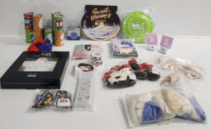 Target Game, Dinosaur Stickers, Night Lights, Keychain, Ballon, Fidget Toy, Elf Ears And More