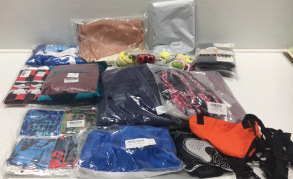 Assorted Clothing Items And More