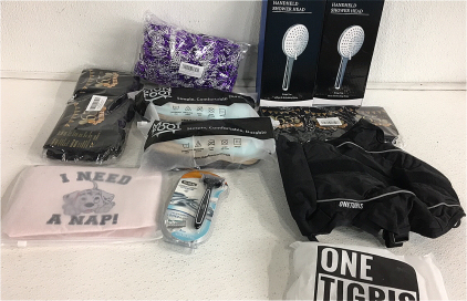 Shavers - Beer Cuzies - Socks - Dog Harness