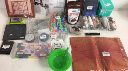 Colored Rubber Band Kit - Cleaning Cloth - Sippy Bowls - Stickers