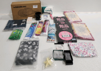 Cowboy Hat, (2) Sunflower T-Shirts(Size XL) (3) Gel Nail Polish Sets, (4) Diamond Paintings, Mug, Termeric Oil And More