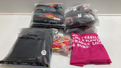 Various Clothing and Swimsuits