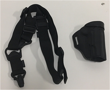 (1) Magpul Single Point Rifle Sling (1) Dillon Precision Leather Govt. 1911 Holster