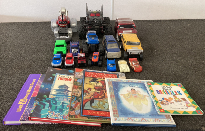 Toy Cars And Childrens Books