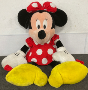 Large Stuffed Minnie Mouse