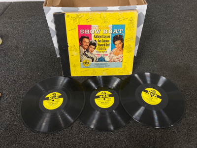 Box of Assorted Records
