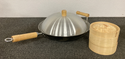 Joyce Hen Wok And Dumplings Steamer