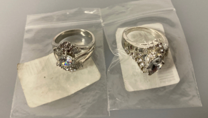 2 rings size 6 and 5