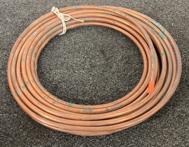 Roll Of Small Copper Tubing