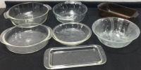 (7) Baking Dishes and Glassware