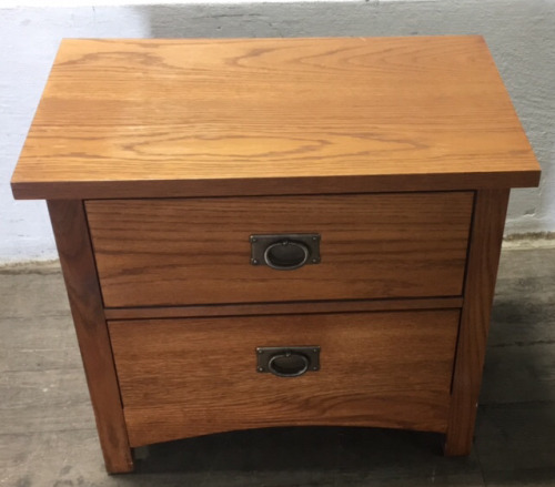 Beautiful Night Stand W/ 2 Drawers