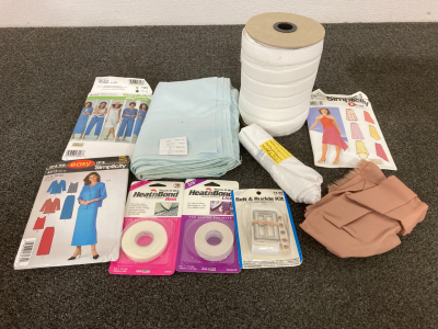 Fabrics, Elastic Roll, Designs And More