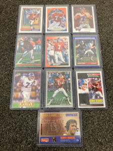 Collectible John Elway Football Cards