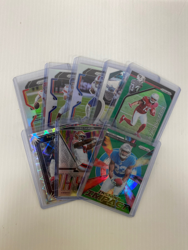 (8) Assorted Football Cards