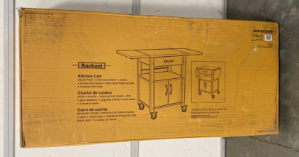 Rachael Kitchen Cart New In Box