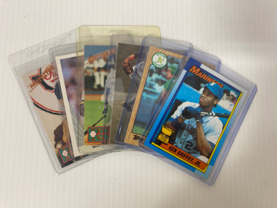 (6) Collectible Baseball Cards Includes: Griffey Jr., McGwire, Bonds, Ryan