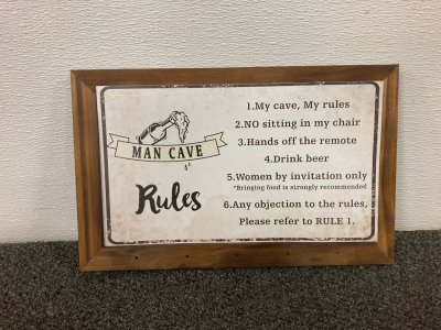 Kongsy Man Cave Sign