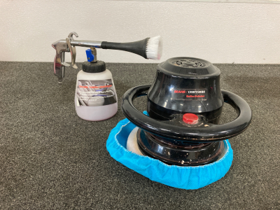 Craftsman Buffer/Polisher And Tornado Interlor Cleaning Gun