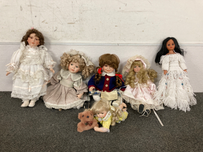 Porcelain & Plastic Dolls