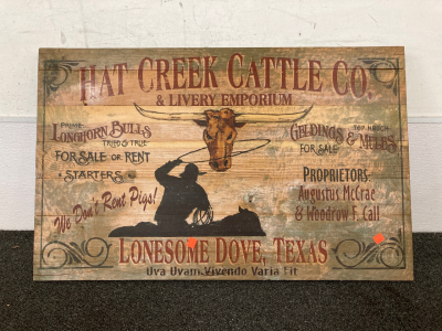 Wooden Western Wall Decor