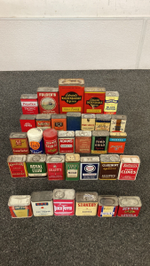 Assorted Vintage Cooking Spice Tins-Full