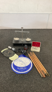 Vintage Scale, Navy Altitude Computations, Night Sky Planisphere And More