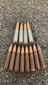 (12) Rnds. 7.62 Ammo