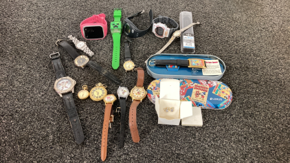 Watches, Bands And Earrings