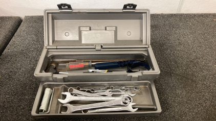 Toolbox With Assorted Tools