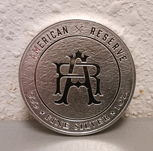 American Reserve 1 Ounce .999 Fine Silver Round - Verified Authentic