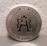 American Reserve 1 Ounce .999 Fine Silver Round - Verified Authentic