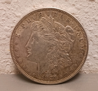 1921 Silver Morgan Dollar - Verified Authentic