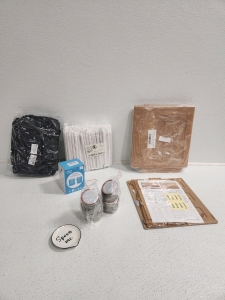 Canning Lids, Ziplock Orgainizer, Silicone Drinking Cup, Lunch Bag, Cupcake Boxes, Straws, Spoon Plate
