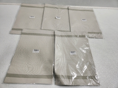 (5) Gray Placemat Sets