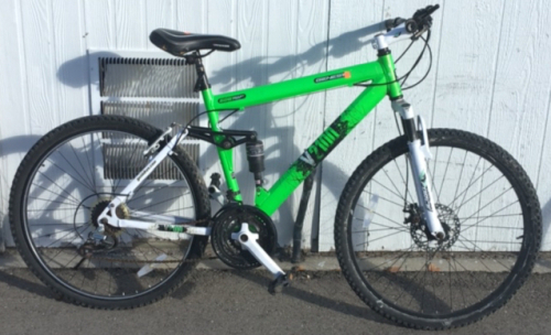 26” Genesis V2100 21-Speed Dual Suspension Mtn. Bike