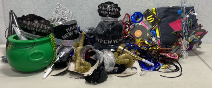 Various Party Supplies! 80s Themes, New year, Saint Patrick&rsquo;s Day, Banners, Hats, Leighs, and So Much More