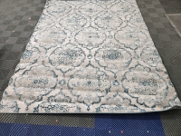 Large Amida Blue Area Rug, 7ft 10in * 10ft