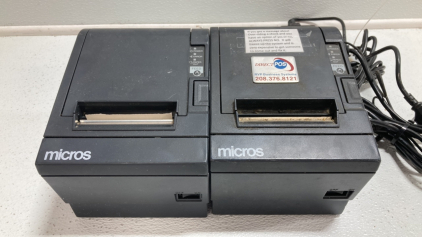 (2) Micros POS Printers