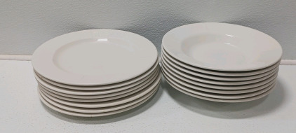 (8) Pasta Bowles (8) Plates