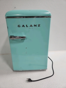 Teal Blue Mini Refrigerator