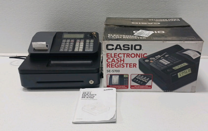 Casio Electronic Cash Register