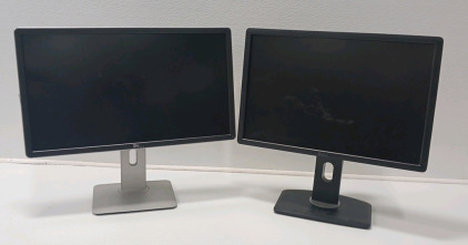 (2) Dell Monitors