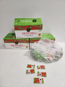 (3) Boxes Of Gotchu Korean Hot Sauce Packets