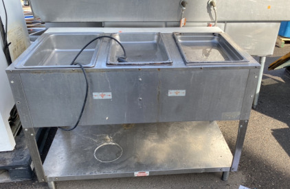 Super Metal 36&rdquo;x45&rdquo; Metal Serving Cart