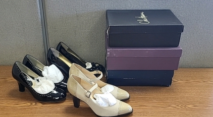 Size 10.5 "Cole Haam" Heels, Size 10 "Taryn" Heels and Size 10 "Anne Klein" Heels