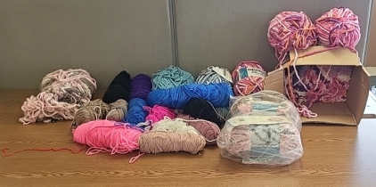 Lot of Assorted Yarn