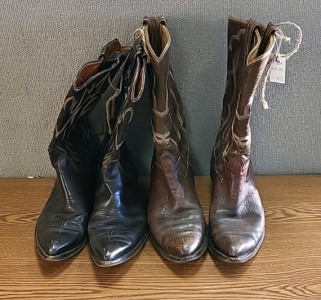 (2) Pair Men's Boots