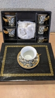 12pc Versace Medusa Tea Set in Box