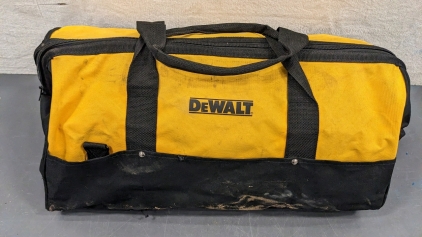 Safety Harness, 24" Pipe Wrench, Hand Tools, DeWalt Tote, More